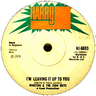 Winston & The Zion Boys / L. Gichie & The Zion Boys - I'm Leaving It Up To You / Teach The Children download mp3 flac