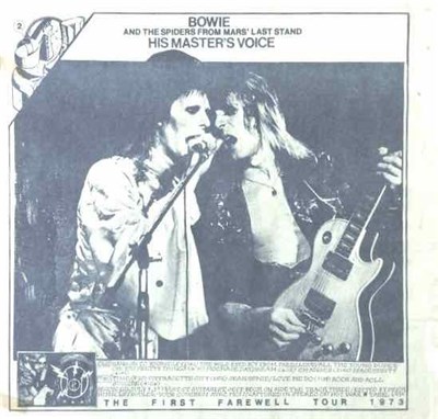 Bowie And The Spiders From Mars - Last Stand: His Master's Voice download mp3 flac