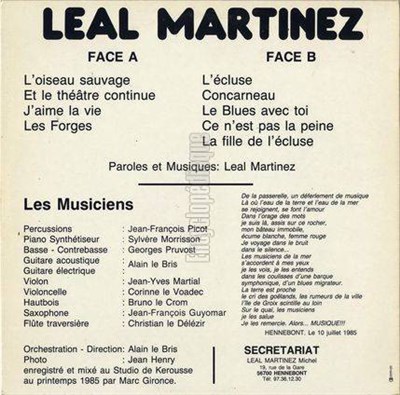 Leal Martinez - L'oiseau Sauvage download mp3 flac