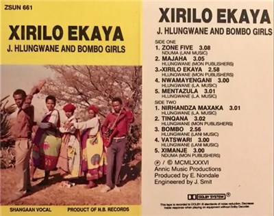 J. Hlungwane, Bombo Girls - Xirilo Ekaya download mp3 flac