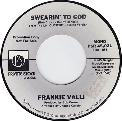 Frankie Valli - Swearin' To God download mp3 flac