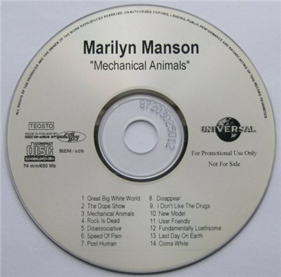 Mar1lyn Man5on - Mechanical Animals download mp3 flac