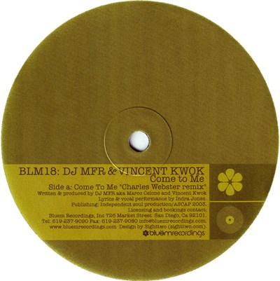 DJ MFR & Vincent Kwok - Come To Me download mp3 flac