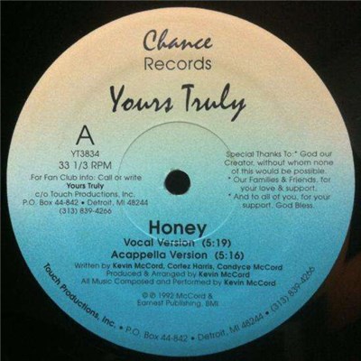 Yours Truly - Honey / Jam Tonite download mp3 flac