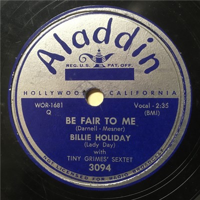 Billie Holiday With Tiny Grimes' Sextet - Detour Ahead / Be Fair To Me download mp3 flac