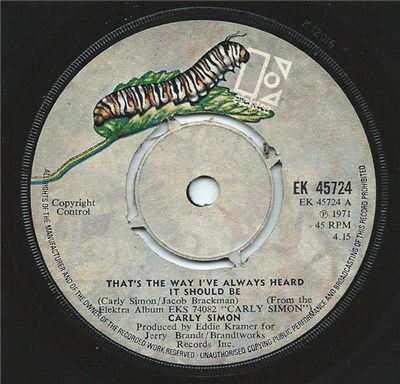 Carly Simon - That's The Way I've Always Heard It Should Be download mp3 flac
