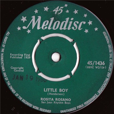 Rosita Rosano, San Juan Rhythm Boys - Little Boy / Queer Things download mp3 flac