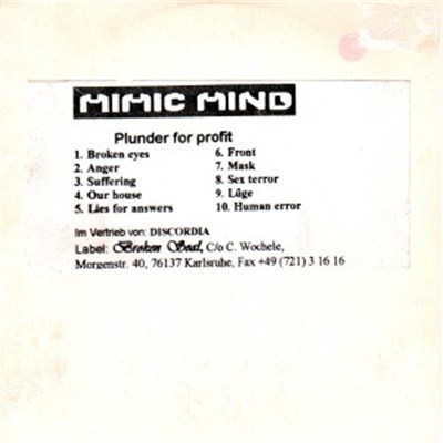 Mimic Mind - Plunder For Profit download mp3 flac