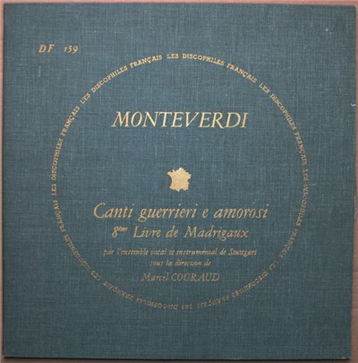 Monteverdi - Ensemble Vocal Et Instrumental De Stuttgart , Sous La Direction De Marcel Couraud - Canti Guerrieri E Amorosi - 8ème Livre De Madrigaux download mp3 flac