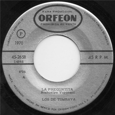 Los De Tumbaya - La Preguntita download mp3 flac