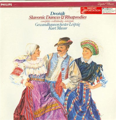 Dvořák - Gewandhausorchester Leipzig / Kurt Masur - Slavonic Dances / Rhapsody Op. 45 No. 2 download mp3 flac