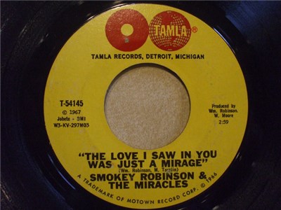 Smokey Robinson And The Miracles - The Love I Saw In You Was Just A Mirage / Come Spy With Me download mp3 flac