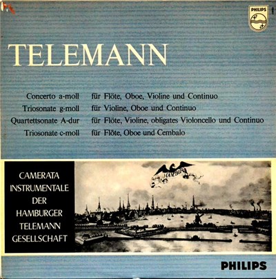 Telemann, Camerata Instrumentale Der Hamburger Telemann-Gesellschaft - Concerto A-Moll / Triosonate G-Moll / Quartettsonate A-Dur / Triosonate C-Moll download mp3 flac