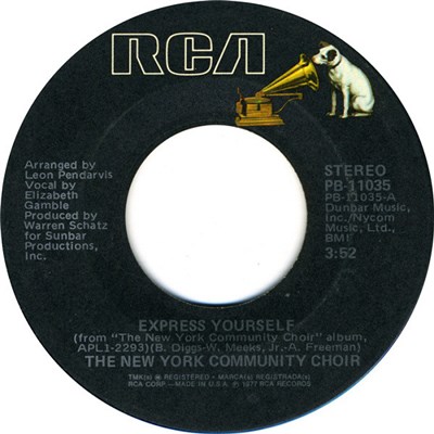 The New York Community Choir - Express Yourself download mp3 flac