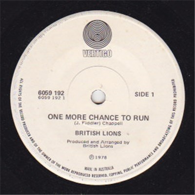 British Lions - One More Chance To Run download mp3 flac