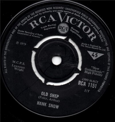 Hank Snow - Old Shep / The Last Ride download mp3 flac
