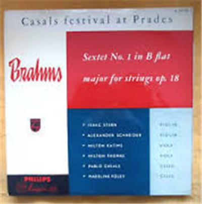 Johannes Brahms, Pablo Casals, Alexander Schneider, Milton Katims, Milton Thomas, Isaac Stern, Madeline Foley - Casals - Festival Prades download mp3 flac