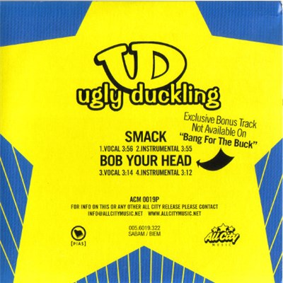 Ugly Duckling - Smack / Bob Your Head download mp3 flac