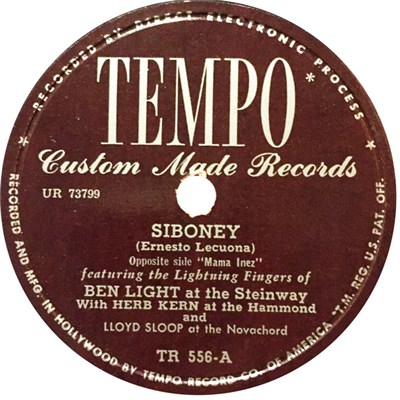 Ben Light, Herb Kern And Lloyd Sloop - Siboney / Mama Inez download mp3 flac