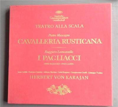 Teatro Alla Scala, Pietro Mascagni, Ruggiero Leoncavallo, Joan Carlyle, Fiorenza Cossotto, Adriane Martino, Carlo Bergonzi, Giangiacomo Guelfi, Giuseppe Taddei, Herbert von Karajan - Cavalleria Rusticana / I Pagliacci download mp3 flac