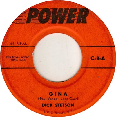 Dick Stetson / Rob Robbins - Gina / What Kind Of Fool Am I download mp3 flac