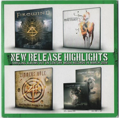 Various - New Release Highlights (Thrilling Albums Out On Century Media Records In March 2008) download mp3 flac
