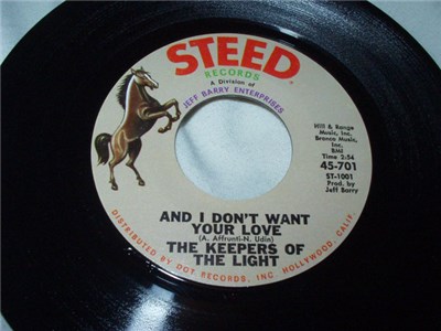 The Keepers Of The Light - And I Don't Want Your Love / My Babe download mp3 flac