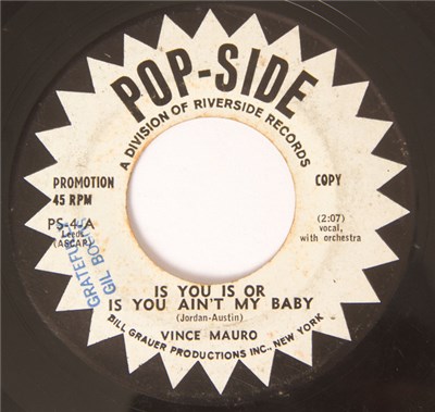 Vince Mauro - Is You Is or Is You Ain't My Baby / Don't You Cry download mp3 flac