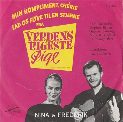 Nina & Frederik - Min Kompliment, Chérie / Lad Os Flyve Til En Stjerne download mp3 flac