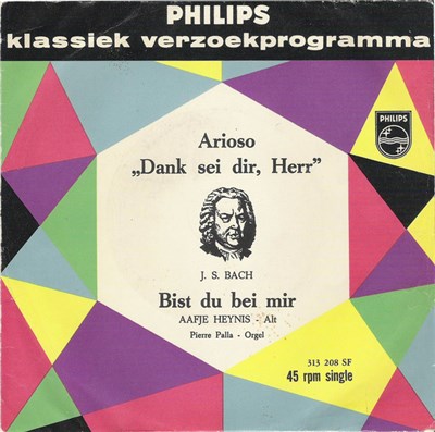 Händel , Bach, Aafje Heynis - Dank Sei Dir, Herr - Bist Du Bei Mir download mp3 flac