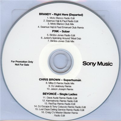 Various - Right Here (Departed) / Sober / Superhuman / Single Ladies download mp3 flac