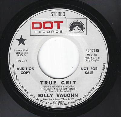 Billy Vaughn - True Grit / Odds And Ends (Of A Beautiful Love Affair) download mp3 flac
