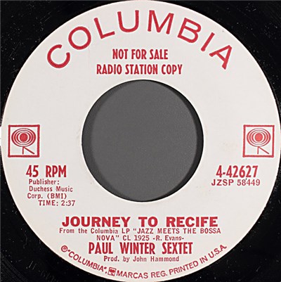 Paul Winter Sextet - Journey To Recife download mp3 flac