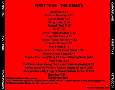 Camouflage - First Take download mp3 flac
