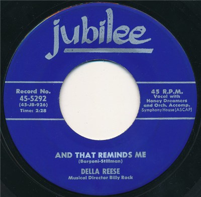 Della Reese - And That Reminds Me / I Cried For You download mp3 flac