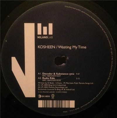 Kosheen - Wasting My Time download mp3 flac