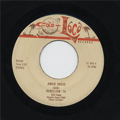 Rebellion "76 - Amor Indio / A Piedras Negras download mp3 flac