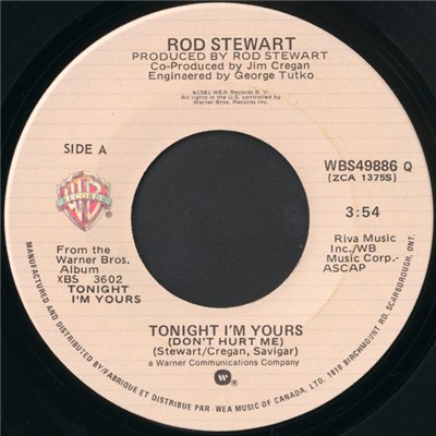 Rod Stewart - Tonight I'm Yours (Don't Hurt Me) download mp3 flac