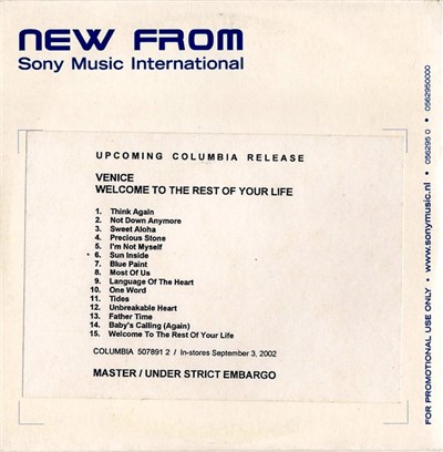 Venice - Welcome To The Rest Of Your Life download mp3 flac