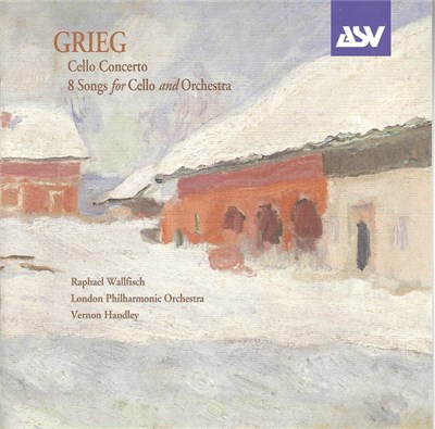 Grieg — Raphael Wallfisch / London Philharmonic Orchestra / Vernon Handley - Cello Concerto / 8 Songs For Cello And Orchestra download mp3 flac