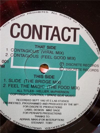 Contact - Contagious download mp3 flac