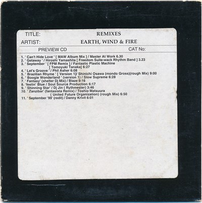 Earth, Wind & Fire - Remixes download mp3 flac