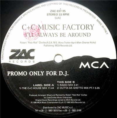 C + C Music Factory - I'll Always Be Around download mp3 flac