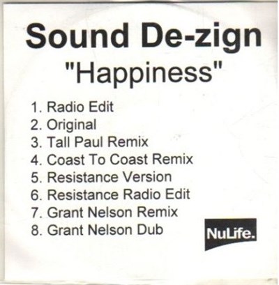 Sound De-Zign - Happiness download mp3 flac