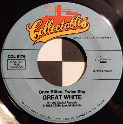 Great White - Once Bitten, Twice Shy / The Angel Song download mp3 flac