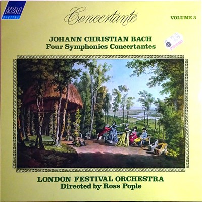 Johann Christian Bach, London Festival Orchestra, Ross Pople - Concertante Volume 3 - Four Symphonies Concertantes download mp3 flac