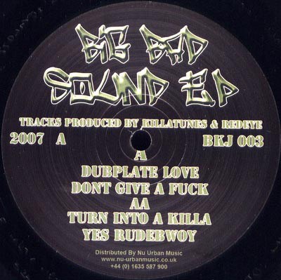 Killatunes / Redeye - Big Bad Sound EP download mp3 flac