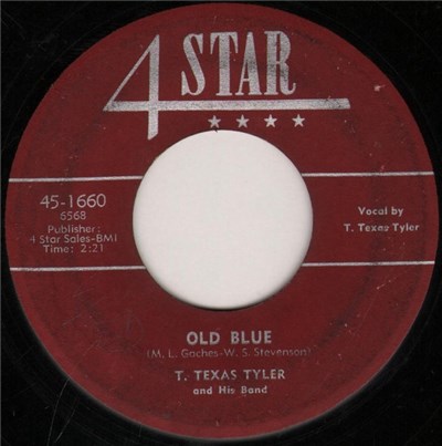 T. Texas Tyler And His Band - Old Blue / Courtin' In The Rain download mp3 flac