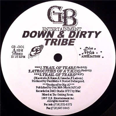 Down & Dirty Tribe - Trail Of Tears / Atrocities Of A T.H.U.G. download mp3 flac