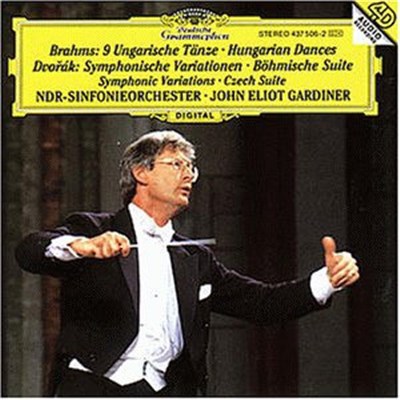 Brahms / Dvořák : NDR-Sinfonieorchester, John Eliot Gardiner - 9 Ungarische Tänze • Hungarian Dances / Symphonische Variationen • Böhmische Suite Symphonic Variations • Czech Suite download mp3 flac